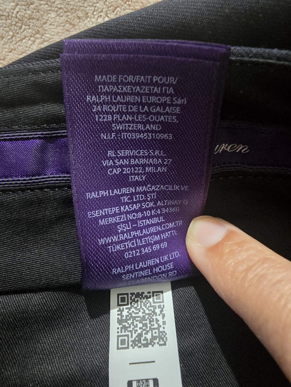 Ralph Lauren Purple Label Gregory Hand-Tailored Wool Suit Trouser Pants Size 34 - Picture 5 of 8